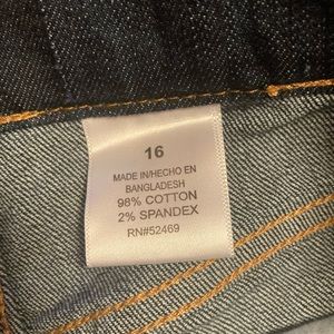 Blue skinny Old Navy cotton jeans